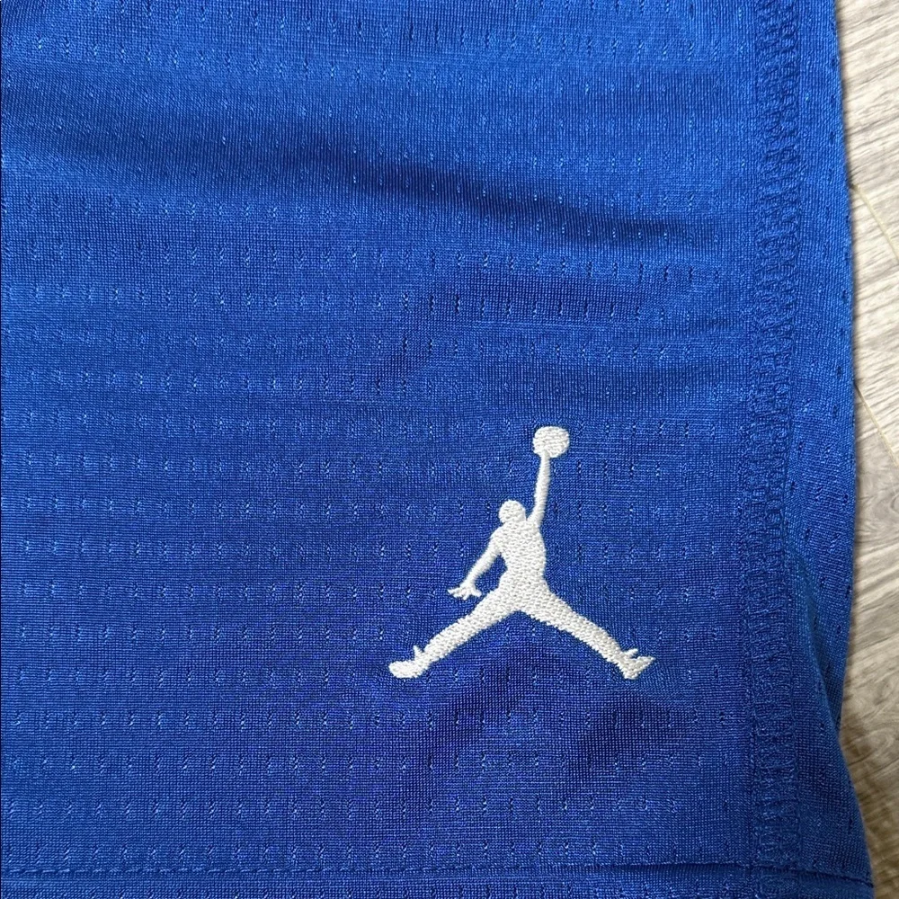 Kids Royal Blue Air Jordan Shorts Size Medium